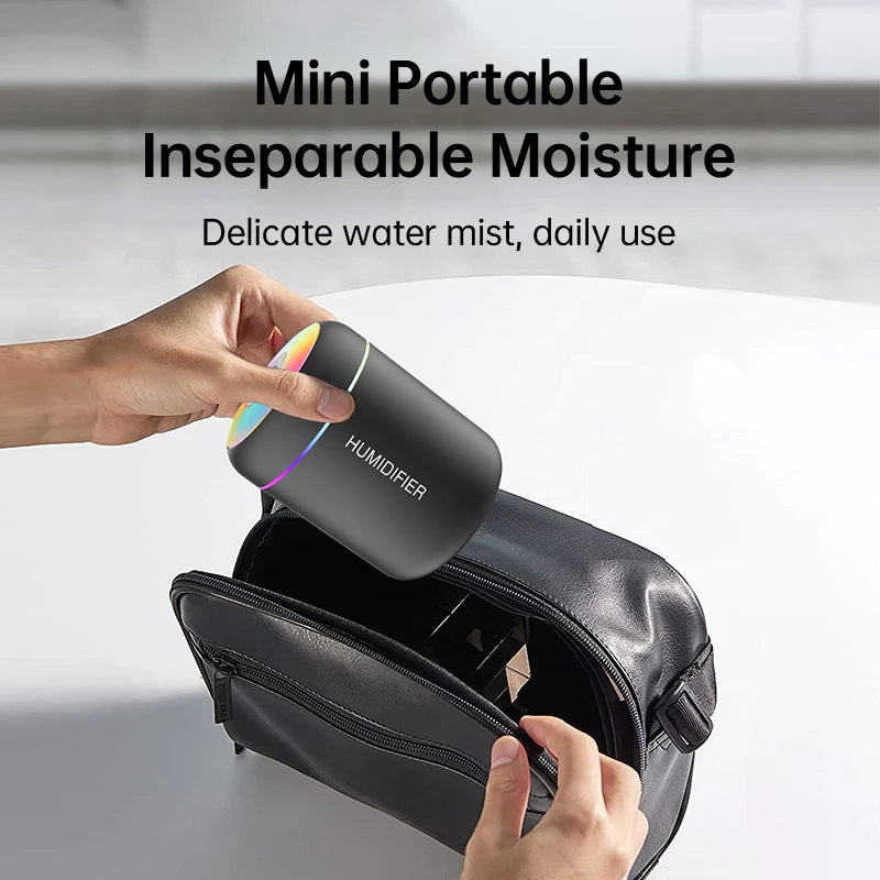 Mini humidificateur d'air électrique USB 180ML, diffuseur d'arôme, purificateur d'huile essentielle